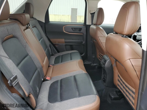 2021 Ford Bronco Sport Outer Banks with VIN 3FMCR9C66MRB08292, listed as a Copart auction lot 48526945 with 56,889 mi miles and Salvage Title. Bid and sale history available at carsss.com. Image 10.