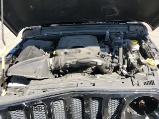 2020 Jeep Wrangler Unlimited Sport S with VIN 1C4HJXDN9LW164413, listed as a Copart auction lot 55100385 with 63,816 mi miles and Salvage title. Bid and sale history available at DreamBid. Image 12.