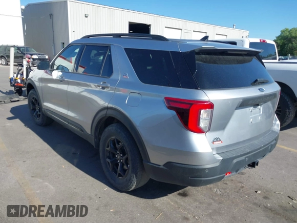 2022 Ford Explorer Timberline with VIN 1FMSK8JH6NGA36758, listed as a IAAI auction lot 39734817 with 42,578 mi miles. Bid and sale history available at carsss.com. Image 3.