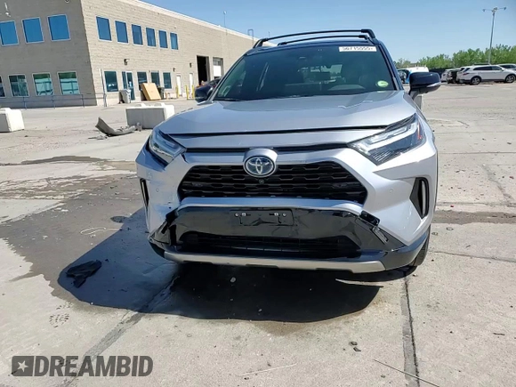 2023 Toyota RAV4 Hybrid XSE with VIN JTME6RFV3PD543597, listed as a Copart auction lot 56715555 with 33,092 mi miles and Salvage title. Bid and sale history available at DreamBid. Image 14.