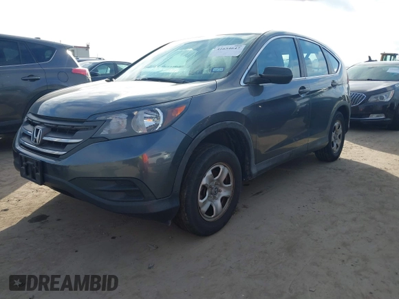 2013 Honda CR-V LX with VIN 3CZRM3H38DG708259, listed as a IAAI auction lot 41654647 with 141,855 mi miles. Bid and sale history available at carsss.com. Image 21.