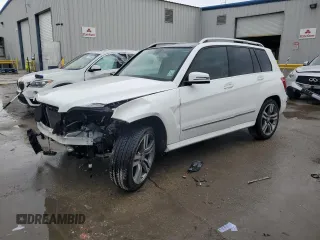2014 Mercedes-Benz GLK 350 with VIN WDCGG5HB3EG264688, listed as a Copart auction lot 47425865 with 108,488 mi miles and Salvage Title. Bid and sale history available at carsss.com. Image 1.