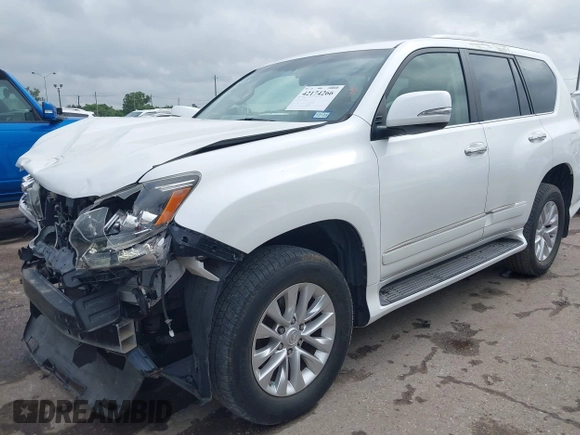 2014 Lexus GX 460 z VIN JTJBM7FX9E5075068, wystawiony jako IAAI lot #42174266 z przebiegiem 117 374 mil mil oraz . Historia ofert i sprzedaży dostępna na DreamBid. Obrazek 2.
