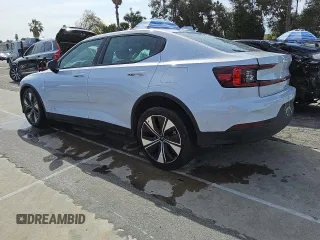 2023 Polestar 2 with VIN YSMEG3KA3PL143983, listed as a Copart auction lot 51378135 with 48,960 mi miles and Clean Title. Bid and sale history available at carsss.com. Image 2.