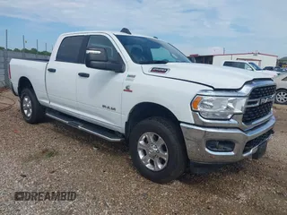 2024 Ram 2500 Big Horn with VIN 3C6UR5DL1RG338631, listed as a IAAI auction lot 42608233 with 34,989 mi miles and . Bid and sale history available at DreamBid. Image 1.