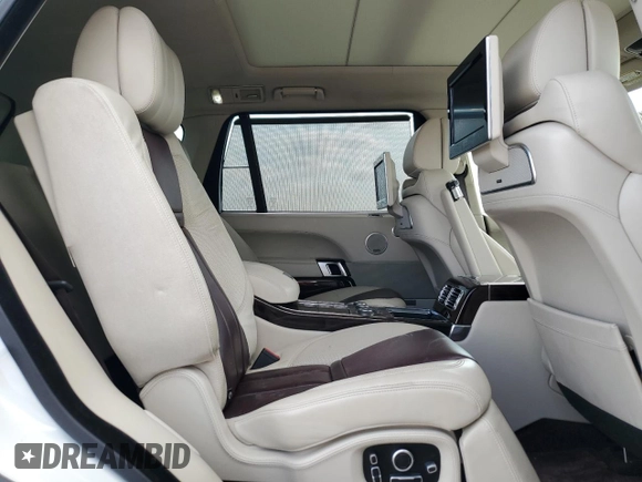 2016 Land Rover Range Rover with VIN SALGW3EF7GA296739, listed as a Copart auction lot 77678794 with 58,193 mi miles and Salvage title. Bid and sale history available at DreamBid. Image 11.
