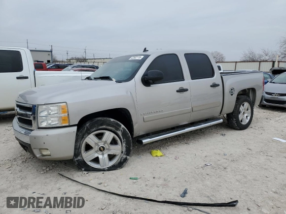 2008 Chevrolet Silverado 1500 1LT with VIN 2GCEC13J781336770, listed as a Copart auction lot 42502115 with 218,101 mi miles and Salvage Title. Bid and sale history available at DreamBid. Image 1.
