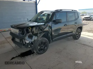 2017 Jeep Renegade Sport with VIN ZACCJBAB1HPG60110, listed as a Copart auction lot 63074295 with 61,476 mi miles and Salvage title. Bid and sale history available at DreamBid. Image 1.