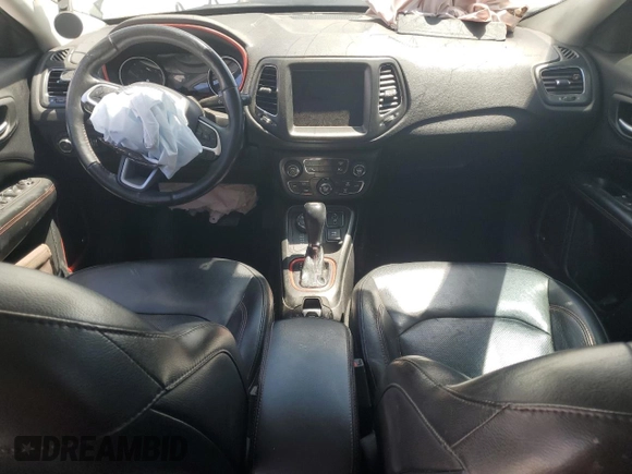 2018 Jeep Compass Trailhawk с VIN 3C4NJDDB4JT367025, выставлен на аукционе Copart как лот 56428645 с пробегом 158 507 миль миль и Списание • Salvage title. История ставок и продаж доступна на DreamBid. Изображение 8.