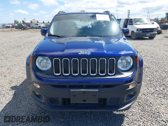 2017 Jeep Renegade Latitude with VIN ZACCJBBBXHPF90329, listed as a IAAI auction lot 42174291 with 72,295 mi miles and . Bid and sale history available at DreamBid. Image 12.