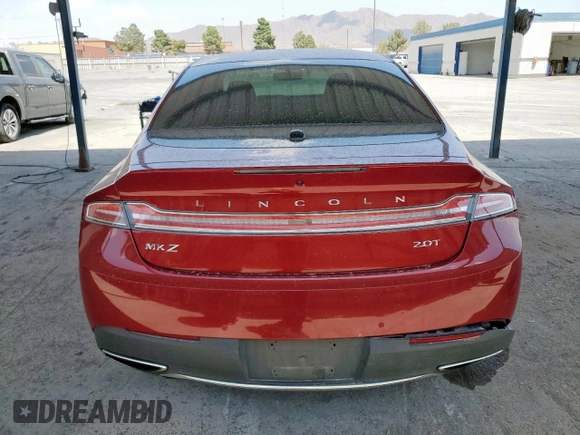 2017 Lincoln MKZ Select with VIN 3LN6L5C93HR666463, listed as a Copart auction lot 61925415 with 88,365 mi miles and Clean title. Bid and sale history available at DreamBid. Image 6.