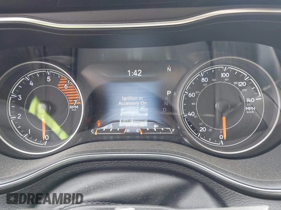 2019 Jeep Cherokee Limited with VIN 1C4PJLDN0KD300846, listed as a IAAI auction lot 41688555 with 54,166 mi miles. Bid and sale history available at carsss.com. Image 7.