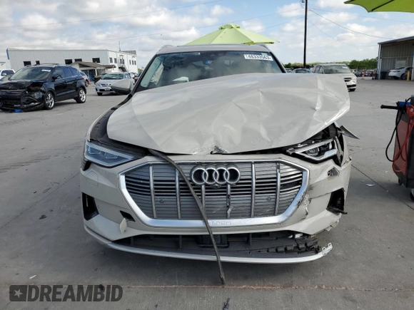 2019 Audi e-tron Prestige with VIN WA1VABGEXKB011122, listed as a Copart auction lot 48333563 with 25,542 mi miles. Bid and sale history available at carsss.com. Image 5.