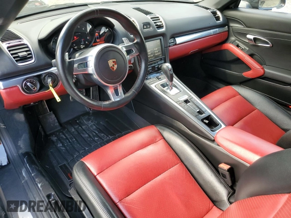 2014 Porsche Boxster z VIN WP0CA2A86ES121458, wystawiony jako Copart lot #74421144 z przebiegiem 22 533 mil mil oraz Czysty tytuł • Clean title. Historia ofert i sprzedaży dostępna na DreamBid. Obrazek 8.