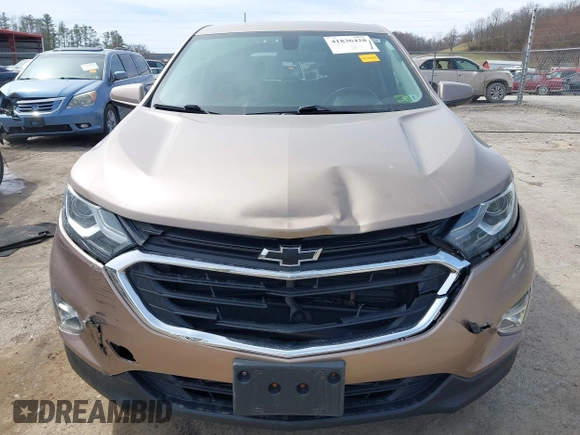 2018 Chevrolet Equinox LT with VIN 2GNAXSEV9J6337699, listed as a IAAI auction lot 41836428 with 101,487 mi miles. Bid and sale history available at carsss.com. Image 6.