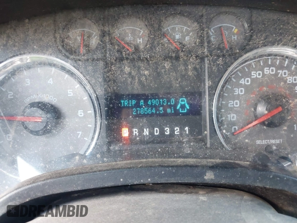 2009 Ford F-150 XL with VIN 1FTRW12869FA75813, listed as a IAAI auction lot 42546242 with 278,564 mi miles and . Bid and sale history available at DreamBid. Image 7.
