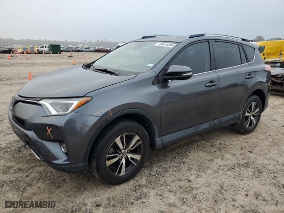 2017 Toyota RAV4 XLE with VIN JTMWFREV8HD096773, listed as a Copart auction lot 84414884 with 118,141 mi miles and Salvage Title. Bid and sale history available at carsss.com. Image 1.