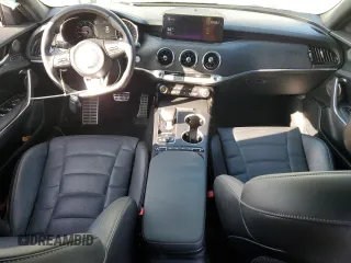 2022 Kia Stinger GT2 with VIN KNAE55LC6N6112488, listed as a Copart auction lot 84086904 with 31,244 mi miles and Salvage Title. Bid and sale history available at DreamBid. Image 8.