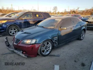 2009 Pontiac G8 with VIN 6G2ER57729L218858, listed as a Copart auction lot 42387285 with 224,783 mi miles and Salvage Title. Bid and sale history available at carsss.com. Image 1.
