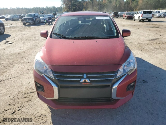 2024 Mitsubishi Mirage G4 ES with VIN ML32FUFJ6RHF07035, listed as a Copart auction lot 84702424 with 24,149 mi miles and Salvage Title. Bid and sale history available at carsss.com. Image 5.