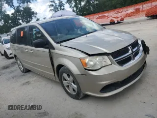 2013 Dodge Grand Caravan SE with VIN 2C4RDGBG3DR693415, listed as a Copart auction lot 54848235 with 114,063 mi miles and Salvage Title. Bid and sale history available at DreamBid. Image 4.