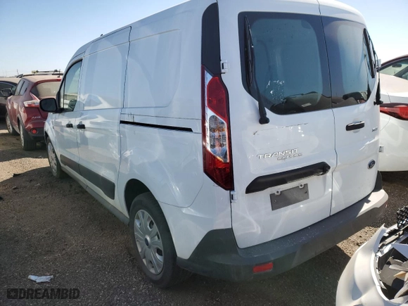 2022 Ford Transit Connect Van XLT with VIN NM0LS7T23N1521502, listed as a Copart auction lot 71777694 with 12,848 mi miles and Clean Title. Bid and sale history available at carsss.com. Image 2.