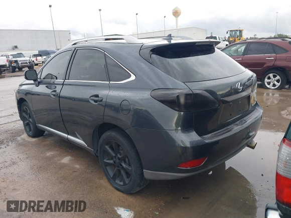 2011 Lexus RX 350 with VIN 2T2BK1BA5BC109816, listed as a IAAI auction lot 41895587 with 123,754 mi miles and . Bid and sale history available at DreamBid. Image 3.