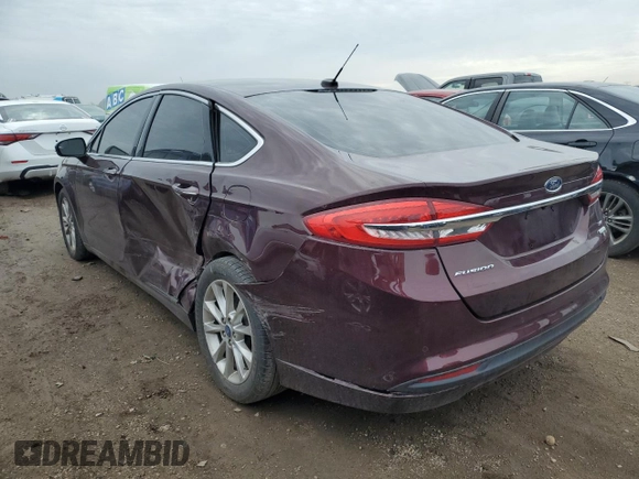 2017 Ford Fusion SE with VIN 3FA6P0HDXHR170235, listed as a Copart auction lot 49160355 with 89,096 mi miles and Salvage Title. Bid and sale history available at carsss.com. Image 2.