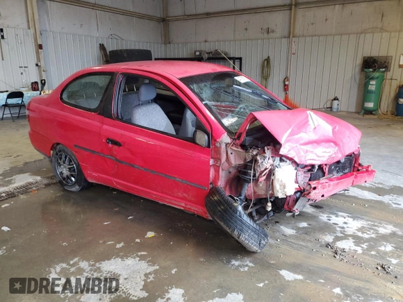 2002 Toyota ECHO with VIN JTDAT123220249959, listed as a Copart auction lot 44739185 with Not provided miles and Salvage title. Bid and sale history available at DreamBid. Image 4.
