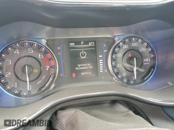 2016 Chrysler 200 S with VIN 1C3CCCBB6GN118768, listed as a Copart auction lot 87583575 with 98,474 mi miles and Salvage Title. Bid and sale history available at carsss.com. Image 9.