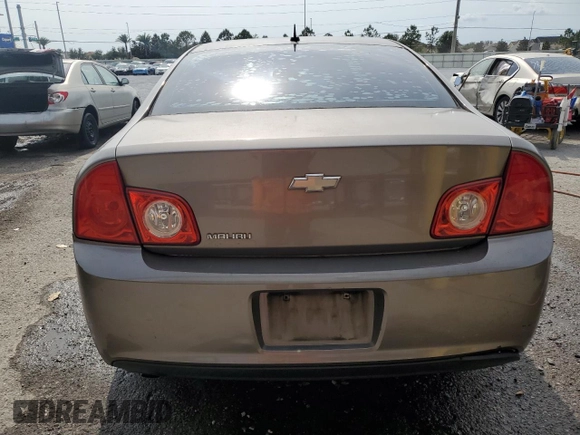 2011 Chevrolet Malibu 1LS with VIN 1G1ZB5E16BF163051, listed as a Copart auction lot 56042185 with 140,953 mi miles and Salvage Title. Bid and sale history available at DreamBid. Image 6.
