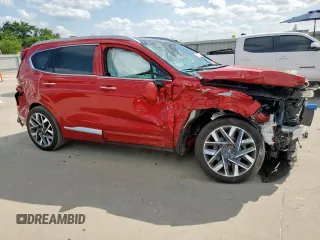 2023 Hyundai Santa Fe Calligraphy with VIN 5NMS54AL2PH581795, listed as a Copart auction lot 58316625 with 23,123 mi miles and Salvage title. Bid and sale history available at DreamBid. Image 4.