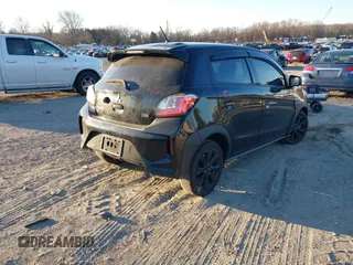 2023 Mitsubishi Mirage Black Edition with VIN ML32AWHJ5PH005103, listed as a IAAI auction lot 41316661 with 26,892 mi miles and . Bid and sale history available at DreamBid. Image 4.