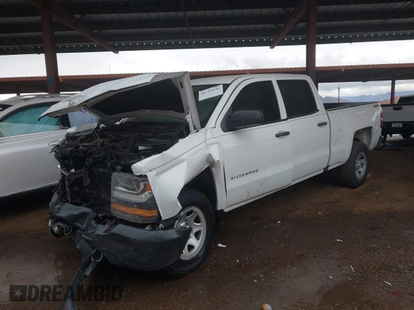 2018 Chevrolet Silverado 1500 Work Truck with VIN 3GCUKNEC5JG390733, listed as a IAAI auction lot 41752536 with 162,827 mi miles. Bid and sale history available at carsss.com. Image 18.