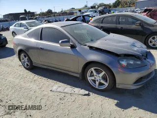 2006 Acura RSX Type-S Leather with VIN JH4DC53096S002343, listed as a Copart auction lot 77259604 with 198,021 mi miles and Clean Title. Bid and sale history available at carsss.com. Image 4.