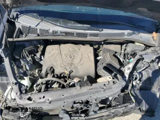 2017 Toyota Sienna LE Auto Access Seat with VIN 5TDKZ3DC8HS791665, listed as a Copart auction lot 46943425 with 100,053 mi miles and Salvage Title. Bid and sale history available at carsss.com. Image 12.