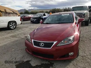 2011 Lexus IS 350 C with VIN JTHFE2C29B2505657, listed as a Copart auction lot 82637394 with 62,145 mi miles and Salvage title. Bid and sale history available at DreamBid. Image 11.