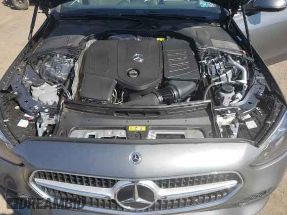 2025 Mercedes-Benz C 300 with VIN W1KAF4HB6SR246863, listed as a Copart auction lot 48716085 with 2,233 mi miles and Salvage Title. Bid and sale history available at DreamBid. Image 12.