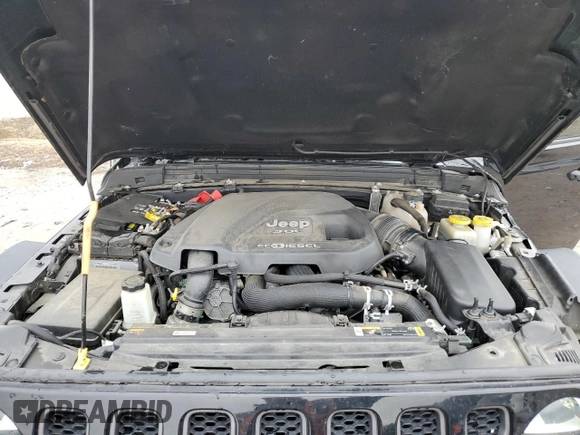 2021 Jeep Wrangler Unlimited Rubicon with VIN 1C4JJXFM0MW627692, listed as a Copart auction lot 43525105 with 102,472 mi miles and Salvage Title. Bid and sale history available at carsss.com. Image 13.