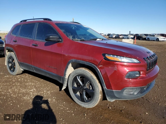 2017 Jeep Cherokee Altitude with VIN 1C4PJMAS4HW533030, listed as a Copart auction lot 76610214 with 213,554 mi miles and Clean title. Bid and sale history available at DreamBid. Image 4.