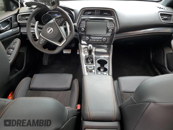 2023 Nissan Maxima SR with VIN 1N4AA6EV8PC506487, listed as a Copart auction lot 66585654 with 770 mi miles and Salvage title. Bid and sale history available at DreamBid. Image 8.