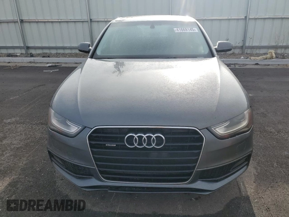 2016 Audi A4 Premium with VIN WAUBFAFL3GN011714, listed as a Copart auction lot 41669145 with 101,608 mi miles and Salvage Title. Bid and sale history available at carsss.com. Image 5.