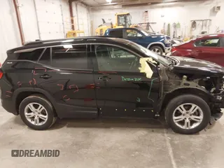 2018 GMC Terrain SLE with VIN 3GKALMEV5JL344701, listed as a IAAI auction lot 41826919 with 107,557 mi miles. Bid and sale history available at carsss.com. Image 13.