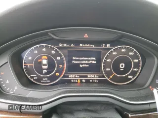 2018 Audi A4 Premium with VIN WAUDNAF43JA223564, listed as a Copart auction lot 45872065 with 65,814 mi miles and Salvage Title. Bid and sale history available at carsss.com. Image 9.