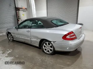 2004 Mercedes-Benz CLK 320 with VIN WDBTK65G74T031166, listed as a Copart auction lot 79882744 with 86,801 mi miles and Salvage Title. Bid and sale history available at DreamBid. Image 2.