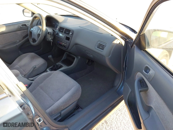 1998 Honda Civic EX with VIN 2HGEJ8544WH611085, listed as a IAAI auction lot 41727644 with 172,342 mi miles. Bid and sale history available at carsss.com. Image 5.