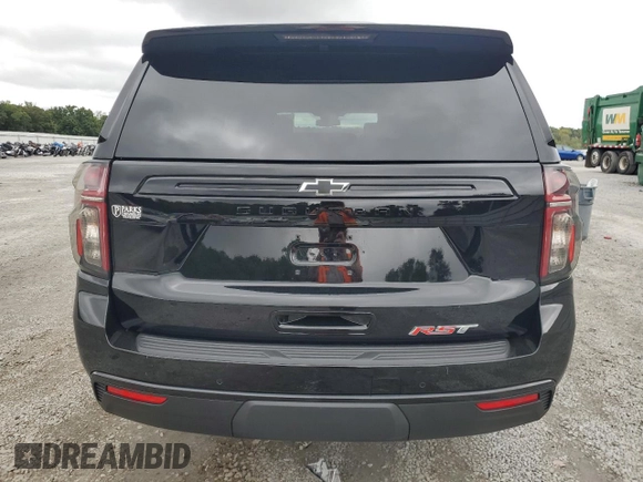 2024 Chevrolet Suburban RST with VIN 1GNSKEKD2RR331520, listed as a Copart auction lot 72084714 with 1,417 mi miles and Salvage title. Bid and sale history available at DreamBid. Image 6.
