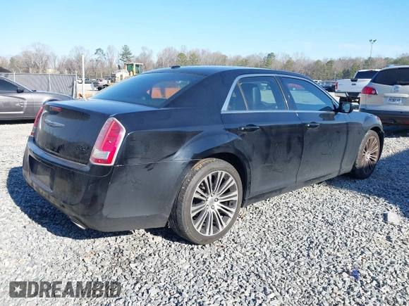 2013 Chrysler 300 with VIN 2C3CCABG3DH527430, listed as a IAAI auction lot 41682683 with 233,511 mi miles. Bid and sale history available at carsss.com. Image 4.