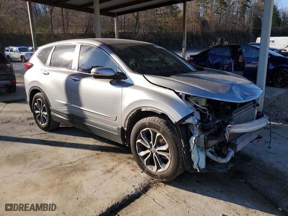 2021 Honda CR-V EX with VIN 2HKRW1H56MH426649, listed as a Copart auction lot 47090955 with 32,939 mi miles and Salvage Title. Bid and sale history available at carsss.com. Image 4.