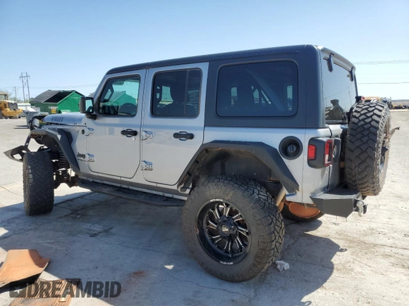 2021 Jeep Wrangler Unlimited Willys z VIN 1C4HJXDN6MW590786, wystawiony jako Copart lot #52903845 z przebiegiem Nie podano mil oraz Szkoda całkowita • Salvage title. Historia ofert i sprzedaży dostępna na DreamBid. Obrazek 2.